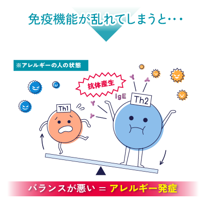 免疫細胞のバランス